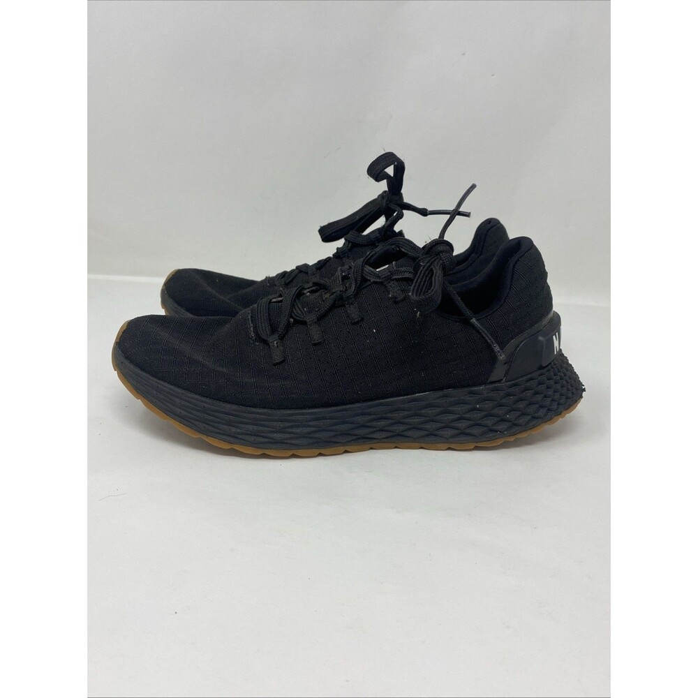 NoBull Shoes Womens 6 Black Ripstop Runner Fitness Workout Running Trainer Gym